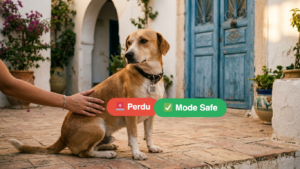 Mode Perdu ou Mode Safe : comment le collier SafePet protège votre animal